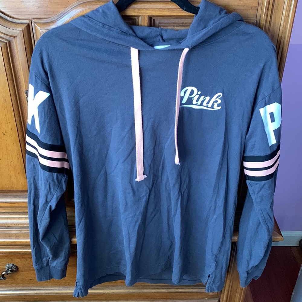 VS PINK Lightweight Oversized Hoodie, Size XS